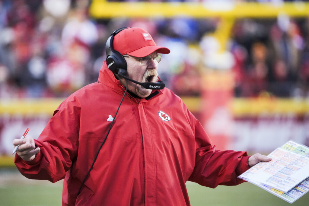 Kansas City Chiefs head coach Andy Reid